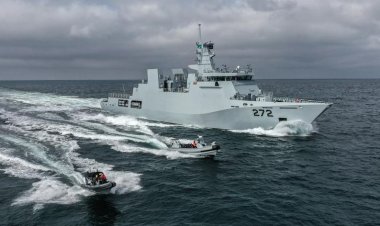 Damen Galați a livrat a doua corvetă PNS Tabuk construită în România pentru Pakistan