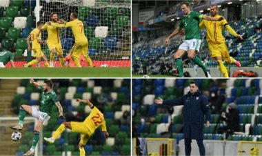 România a terminat la egalitate cu Irlanda de Nord, 1-1, în ultimul meci din Liga Naţiunilor