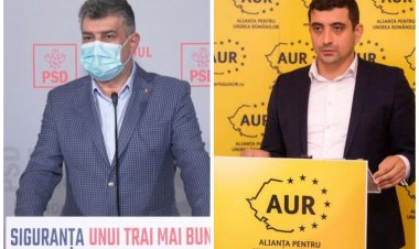 Marcel Ciolacu și George Simion, întâlnire de taină în Capitală