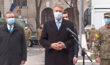 Iohannis: După Crăciun vom intra în campania de vaccinare. Vaccinarea populației generale, în primăvară.