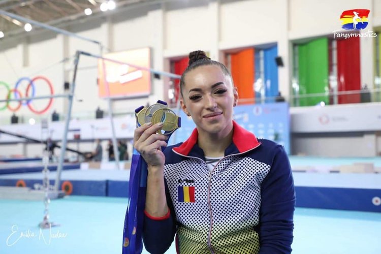 Larisa Iordache, dublă campioană europeană la Mersin în finala pe aparate