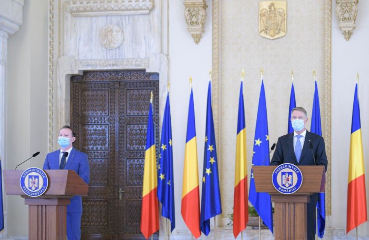 Klaus Iohannis: Am decis să îl desemnez pe Florin Cîțu primier