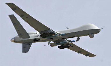 Aeronave MQ-9 Reaper şi militari americani, la Baza 71 Aeriană din Câmpia Turzii