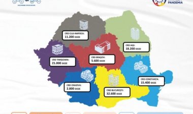 O nouă tranşă de vaccin Moderna, de peste 106.000 de doze, soseşte în România