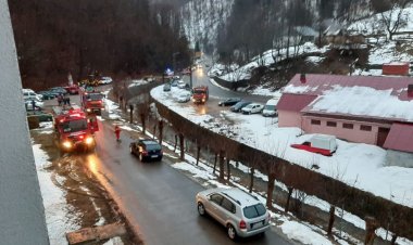Incendiu la Spitalului de Psihiatrie din orașul Cavnic: 71 de persoane au fost evacuate