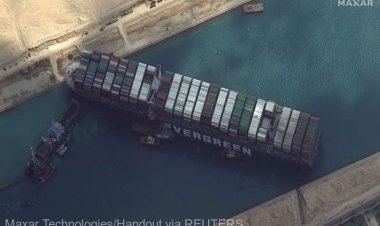 Zece nave la bordul cărora se află peste 130.000 de animale vii din România, blocate în canalul Suez