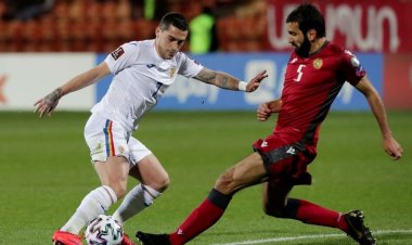 România, învinsă de Armenia cu 3-2, în preliminariile CM 2022