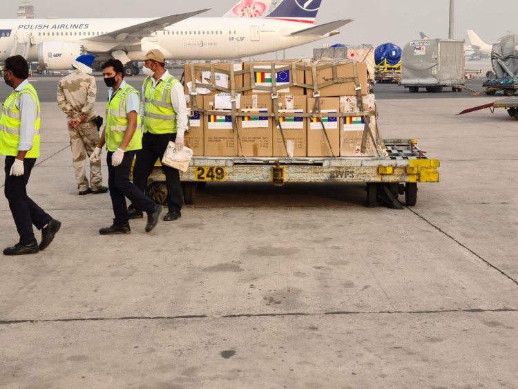 Echipamentele medicale donate de România Indiei au ajuns la New Delhi
