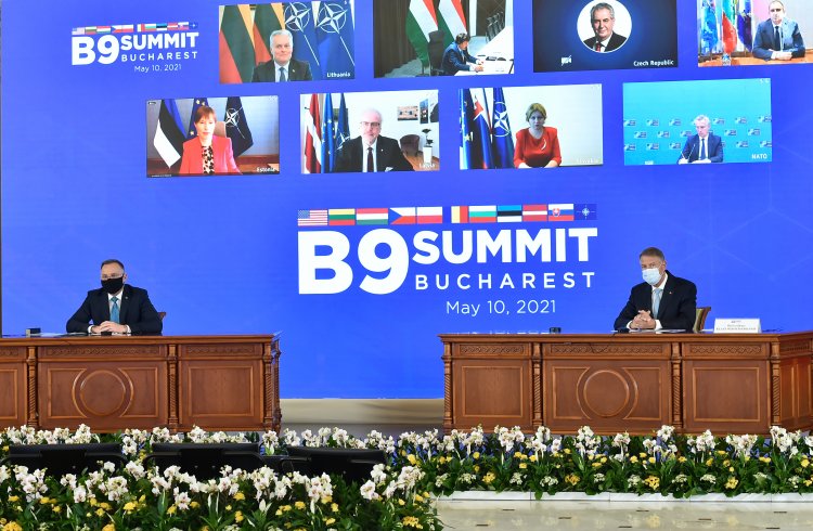 Summitul B9/Iohannis: Avem nevoie să continuăm consolidarea factorului de descurajare şi celui de apărare