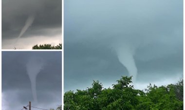 Două tornade de mici dimensiuni s-au produs în Babadag