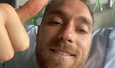 Christian Eriksen a fost externat după o operaţie reuşită