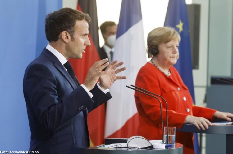 Merkel şi Macron îndeamnă la o coordonare în cadrul UE cu privire la redeschiderea frontierelor