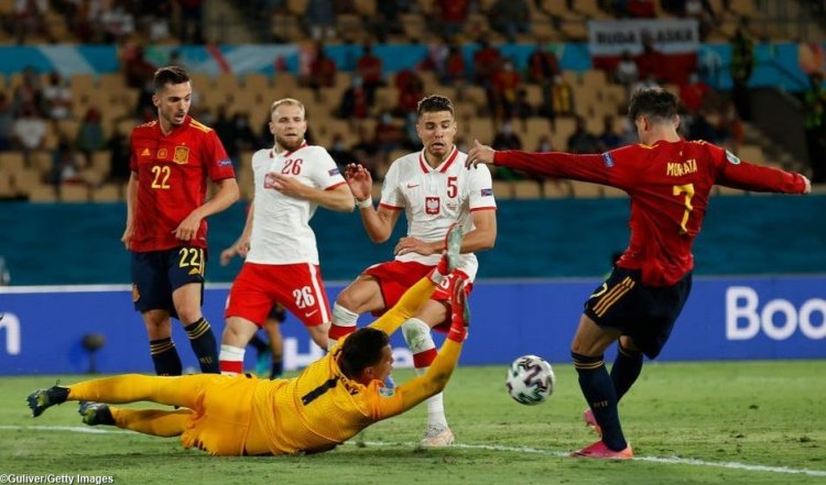 Spania a remizat, scor 1-1, cu Polonia în a doua etapă de la Euro 2020