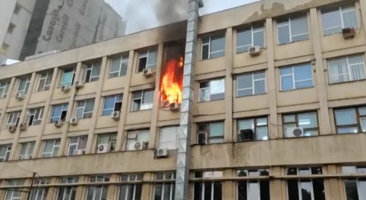 Incendiu la Spitalul Clinic de Urgență pentru Copii Sfânta Maria din Iași