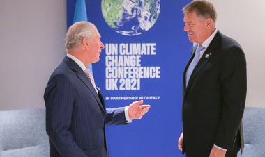 Președintele Klaus Iohannis, discuții cu Prințul Charles în debutul summit-ului COP26