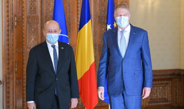 Ministrul de Externe al Franței s-a întâlnit cu președintele Iohannis: Consolidarea și coordonarea prezenței aliate în România, pe agenda discuției