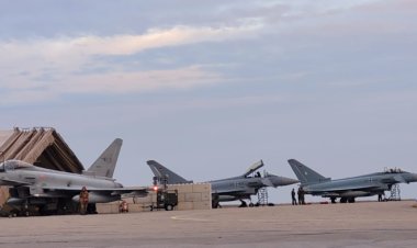 Trei aeronave Eurofighter Typhoon ale Forțelor Aeriene Germane au ajuns în România