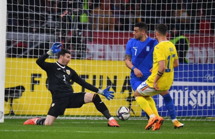 România a pierdut meciul amical cu Grecia, scor 0-1.