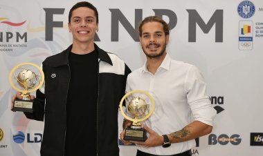 Robert Glință și David Popovici, desemnați cei mai buni sportivi ai anului 2021