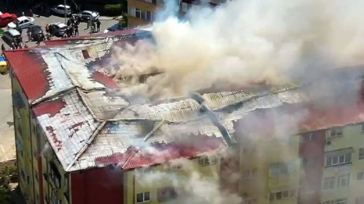 16 apartamente au fost distruse de flăcări în incendiul din Năvodari. Alte 16 au fost afectate de apă.