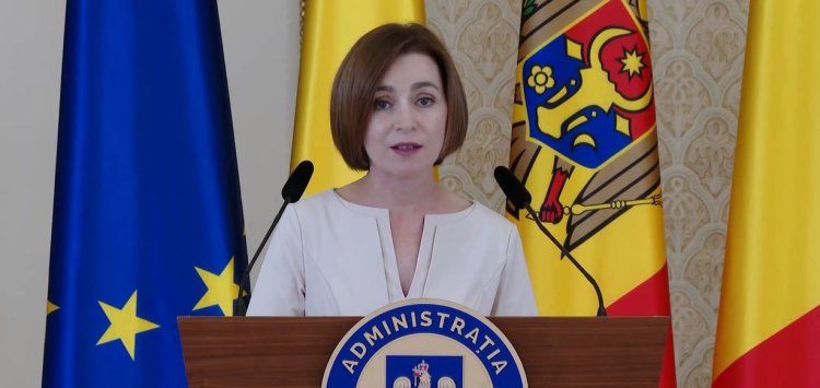 Maia Sandu: Rusia a lăsat Moldova pe întuneric. Furnizarea energiei electrice poate fi restabilită.