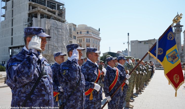 FOTO Ziua Imnului Național al României, marcată, la Constanța, într-o festivitate solemnă