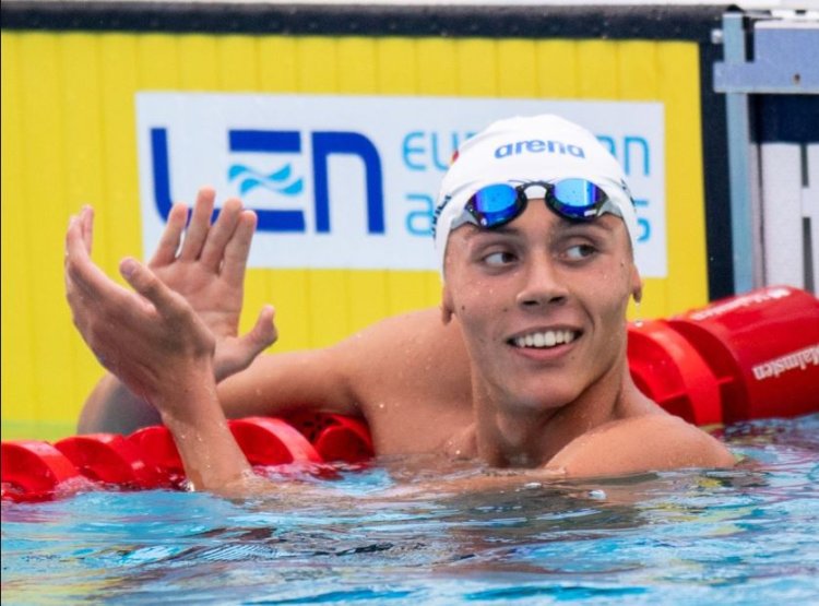 David Popovici, record mondial în proba de 100 de metri liber și a cucerit aurul european