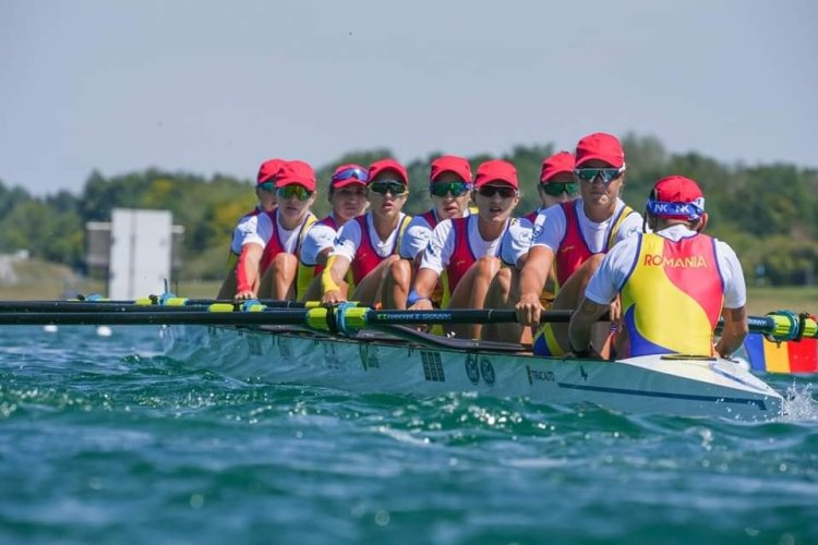 România a cucerit aurul la Europene în proba feminină de 8+1