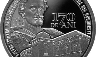 BNR va lansa o monedă din argint la 170 de ani de la înfiinţarea USAMV Bucureşti