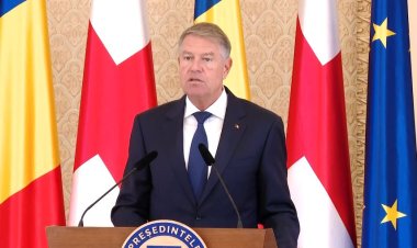 Iohannis: Avem ca prioritate construirea unui cablu electric între România, Georgia şi Azerbaidjan