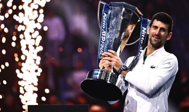 Novak Djokovic a câştigat Turneul Campionilor şi a egalat recordul lui Federer