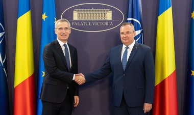 Premierul Ciucă l-a primit, la Palatul Victoria, pe secretarul general al NATO, Jens Stoltenberg