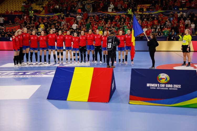 România, învinsă de Muntenegru la Europeanul de handbal feminin, scor 34-35
