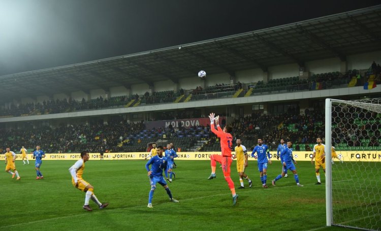 România a surclasat echipa Republicii Moldova cu 5-0
