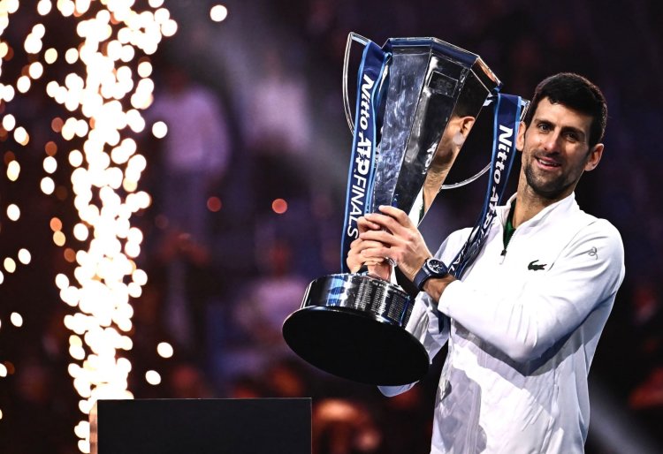Novak Djokovic a câştigat Turneul Campionilor şi a egalat recordul lui Federer