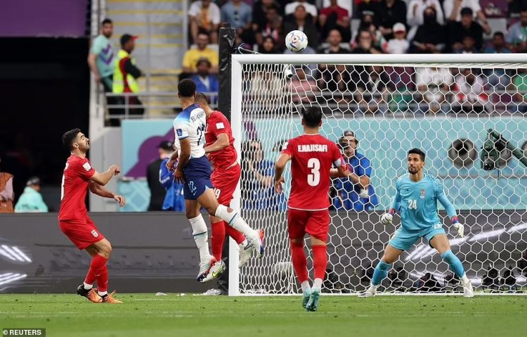 Anglia a învins fără drept de apel Iranul, scor 6-2