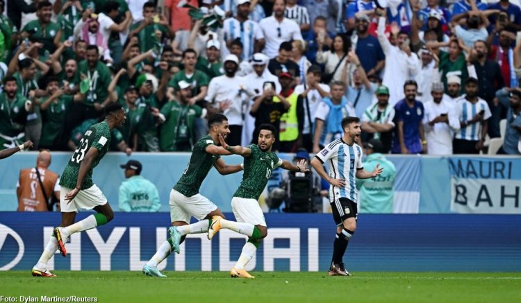 Arabia Saudită a produs prima mare surpriză a turneului din Qatar, 2-1 cu Argentina