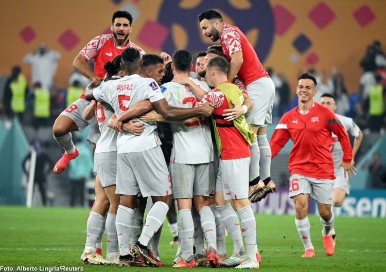 Elveţia, calificată în optimi, după 3-2 cu Serbia