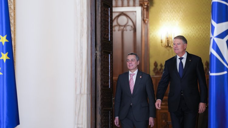 Iohannis: România sprijină o relație puternică între UE și Elveția