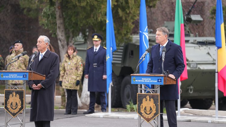 Klaus Iohannis, vizită în Caracal, cu președintele Portugaliei: Alianța noastră trebuie să fie și mai puternică