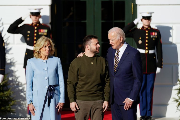Zelenski, primit la Casa Albă. Biden: SUA militează pentru o pace justă pentru Ucraina