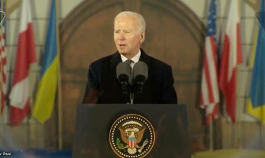Biden: Putin a încercat să ia Kievul. Kievul a rămas liber.  Brutalitatea nu va câștiga.