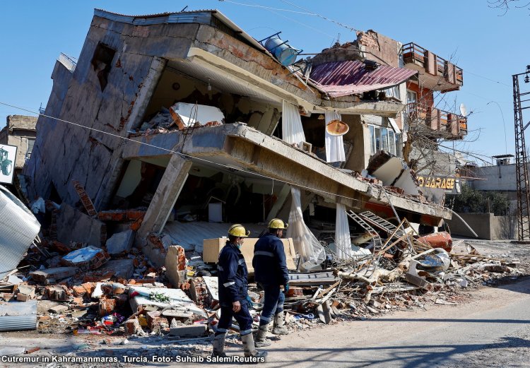 Peste 20.000 de morți după cutremurul din Turcia și Siria