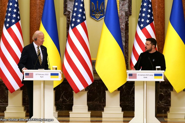 Joe Biden, vizită-surpriză la Kiev: Putin a crezut că poate să reziste mai mult decât noi. S-a înșelat amarnic!