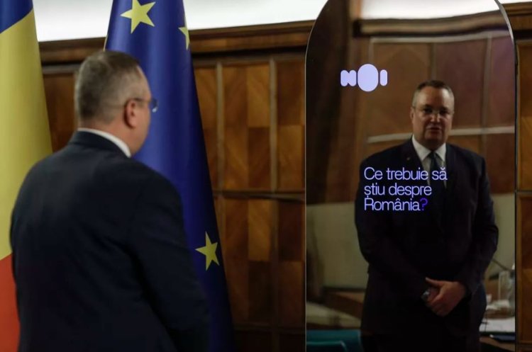 Premierul Ciucă l-a prezentat pe ION, primul consilier onorific guvernamental cu inteligenţă artificială