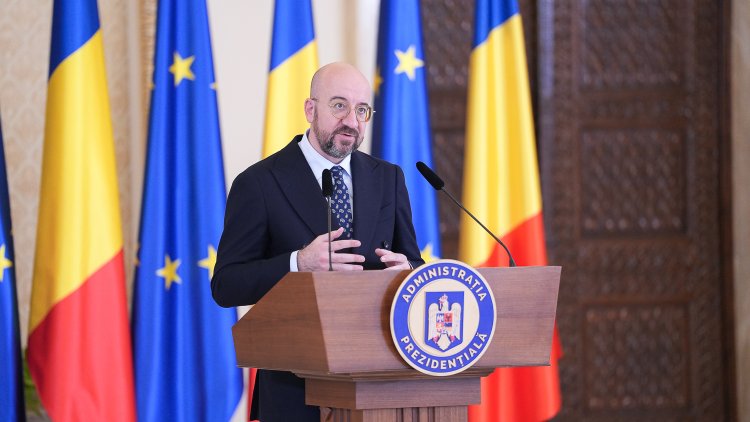 Charles Michel: Sprijin România să adere la spaţiul Schengen cât mai curând posibil