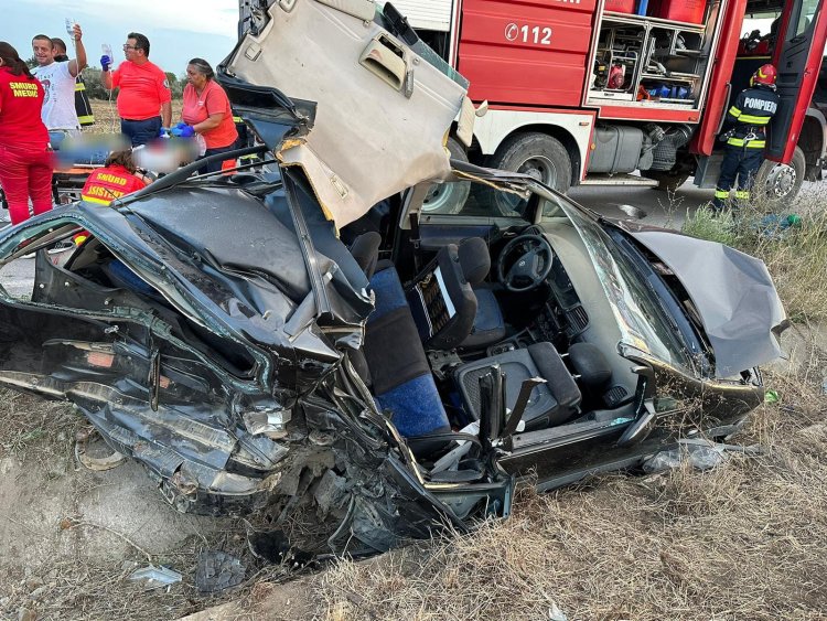 Copil de 5 ani mort într-un grav accident produs pe DJ228 către satul Culmea