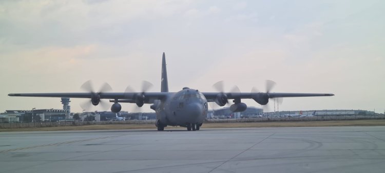 Aeronava C-130H2 Hercules a intrat în serviciul Forțelor Aeriene Române