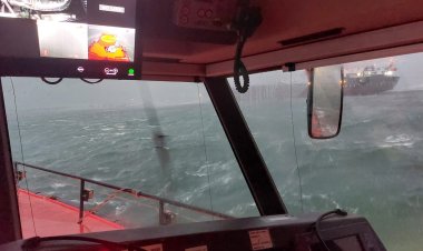 Intervenţie în avanportul Constanţa pentru salvarea vapor străin care este în pericol de scufundare