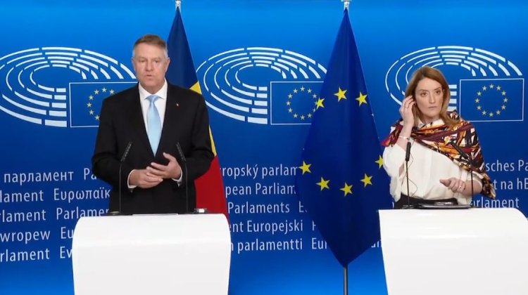 Iohannis în PE: Trebuie să eficientizăm capacitatea UE de luare a deciziilor; România este pe deplin angajată în acest exerciţiu
